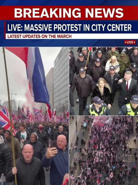 Violent Clashes During Manchester Demonstration Renew National Debate Over Public Order, Protest Rights and Community Tensions