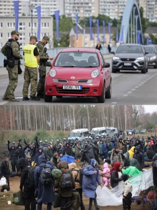 POLAND’S BORDER CRACKDOWN IS DIVIDING EUROPE