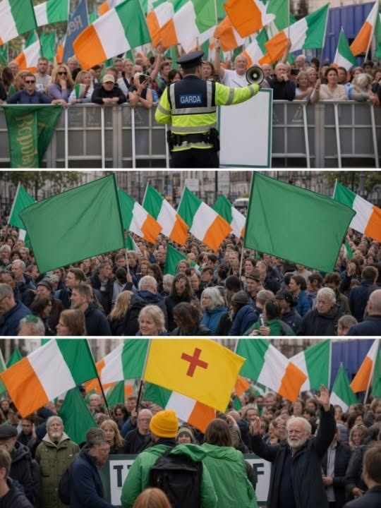 IRELAND IN TOTAL SHUTDOWN – 200,000 PEOPLE MARCH ON PARLIAMENT AS GOVERNMENT COLLAPSE FEARS GROW