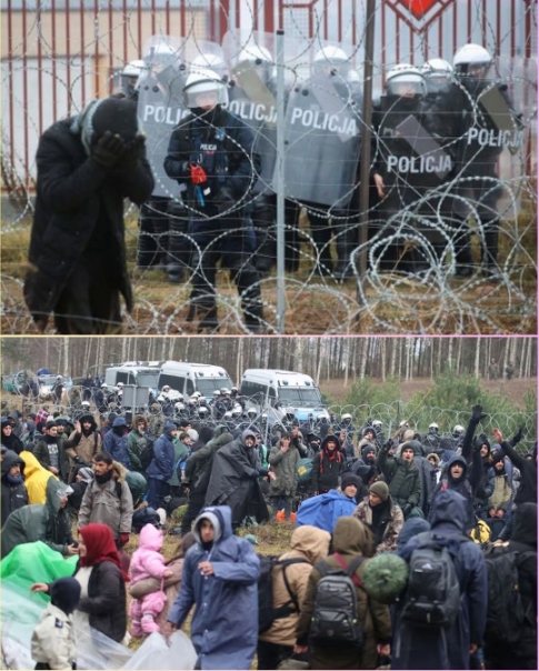 “MASS BORDER CLASH!” Poland Blocks Massive Wave Of Muslim Migrants In Heated Frontier Showdown! Polish authorities blocked a massive group of Muslim migrants who tried to push through the national border without permission. This high-tension standoff has sparked intense debates online regarding regional security policies and border control actions