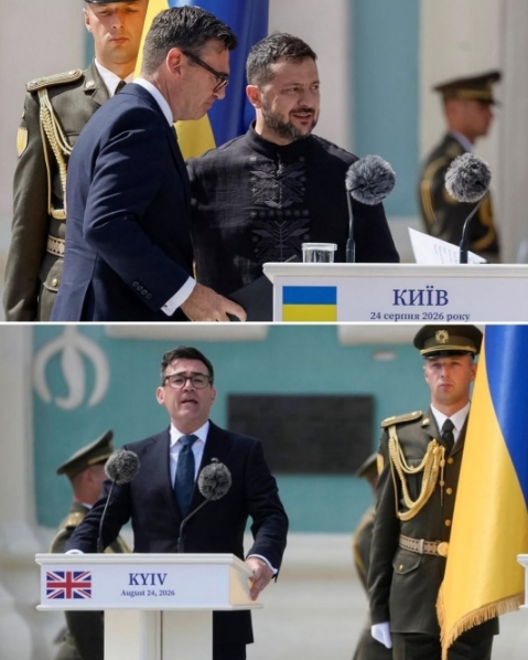 Marking his first international trip as Prime Minister, Andy Burnham traveled to Ukraine to commemorate the nation’s Independence Day, delivering a speech reaffirming the United Kingdom’s steadfast support for Kyiv.