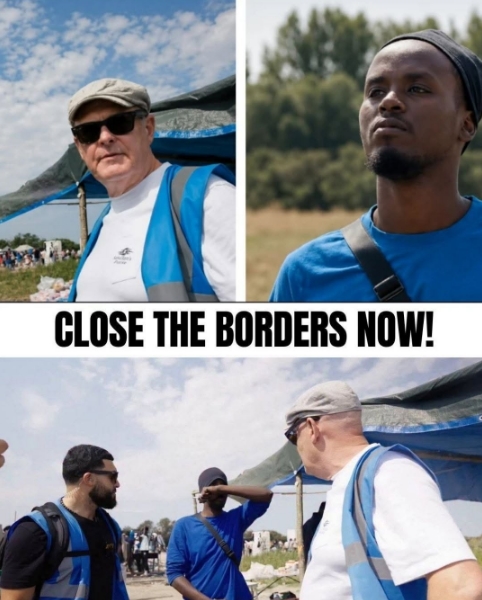 In a newly surfaced video that has ignited further debate over the UK’s ongoing migrant crisis, Reform UK Member of Parliament Lee Anderson is seen confronting a migrant in Calais, France, regarding his intentions to cross the English Channel.