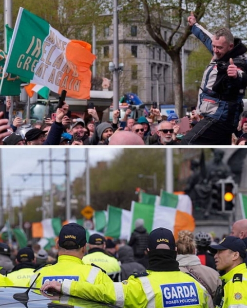  WHAT HAPPENS WHEN 2% OF IRELAND SAYS “ENOUGH”? THE NUMBER SHAKING THE GOVERNMENT Ireland is facing a growing wave of protests as thousands of people take to the streets and pressure builds across the country. What began as demonstrations has increasingly become a broader confrontation between protesters and the political establishment. Truckers, fishermen and other groups are reportedly joining the pressure campaign, with road blockades and disruptions threatening to spread beyond individual cities and into critical parts of the economy. Meanwhile, footage circulating online is fueling an intense argument over what is really happening on the ground. Supporters say the demonstrations reflect deep frustration among ordinary workers, while opponents argue that the movement risks creating chaos and unnecessary disruption. Now attention is turning to one mysterious figure: 2%. Why has this number become so important? Could a relatively small percentage of the population participating in sustained protests create enough political pressure to trigger a government crisis? The answer may depend not only on how many people take to the streets, but on how long the movement can maintain momentum—and whether public opinion begins shifting behind it. The 2% question could be far more important than it first appears.
