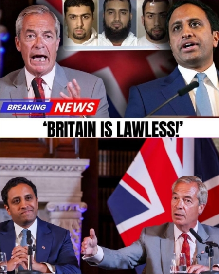 In a major policy announcement that directly challenges the current Labour government’s handling of the UK’s penal system, Reform UK leader Nigel Farage, alongside prominent party figures, outlined an aggressive new criminal justice strategy.
